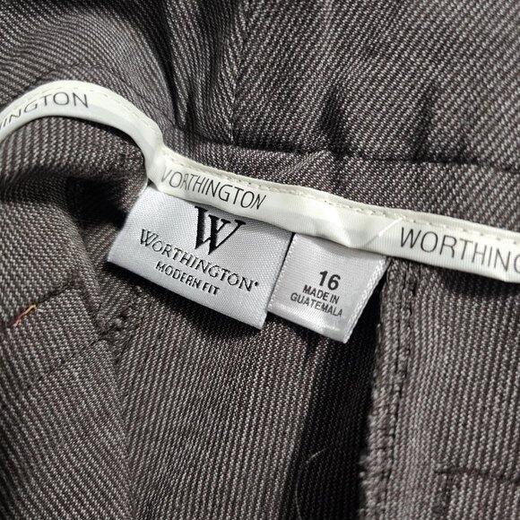 Bundle Worthington Skirt Capri Pants Size 16 - Picture 9 of 11